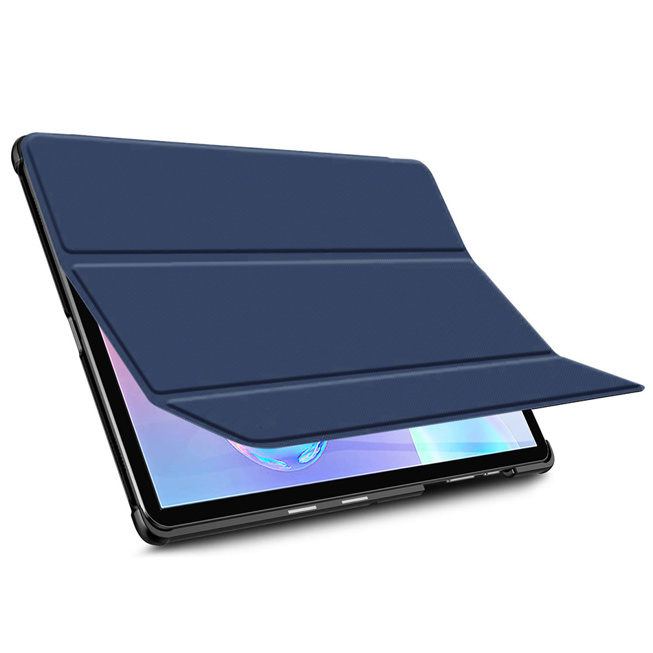 Trifold Sleep/Wake Smart Case & Stand for Samsung Galaxy Tab S6 - Blue